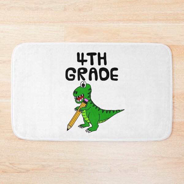 Item preview, School Dinosaur T-Rex 4th Grade Teacher, Back To School designed and sold by doodlerob.