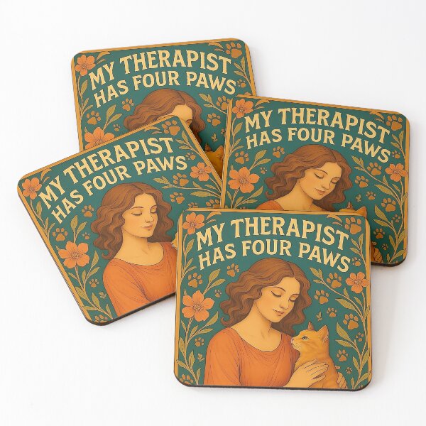Item preview, My therapist has four paws designed and sold by TOSHA-Poland.