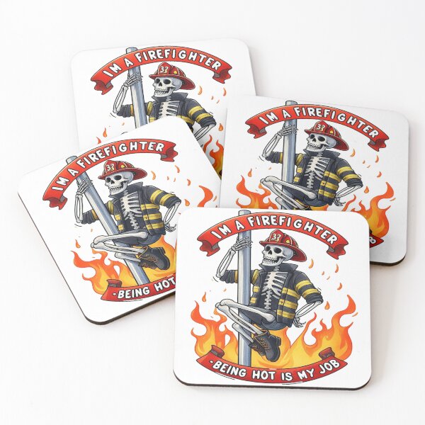 Item preview, Funny Firefighter Being hot is my Job designed and sold by devonclemon.
