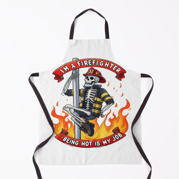 Item preview, Funny Firefighter Being hot is my Job designed and sold by devonclemon.