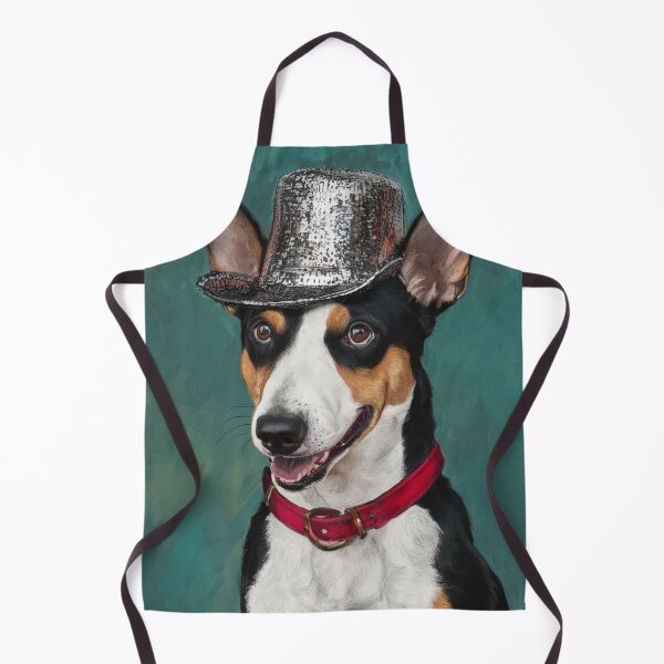 Item preview, Dog Wearing Silver Hat designed and sold by whitecat23.