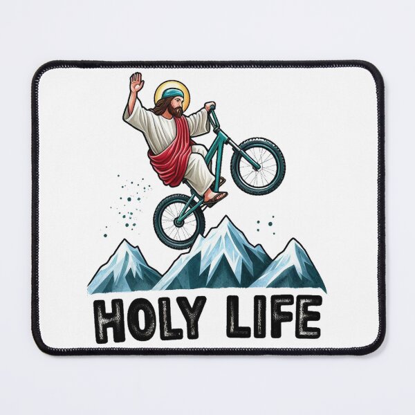 Item preview, Jesus Mountain Bike designed and sold by devonclemon.