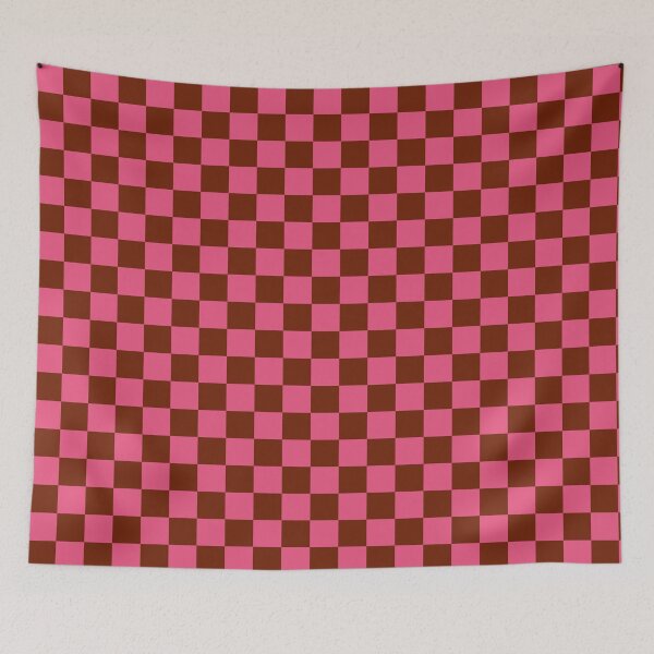 Item preview, Kopie von Vichy check with hearts in red, pink and white designed and sold by colorofmagic.
