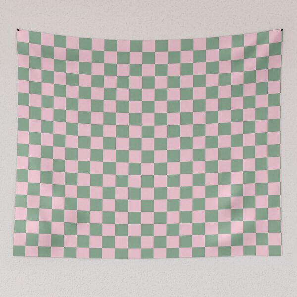 Item preview, Kopie von Kopie von Vichy check with hearts in red, pink and white designed and sold by colorofmagic.