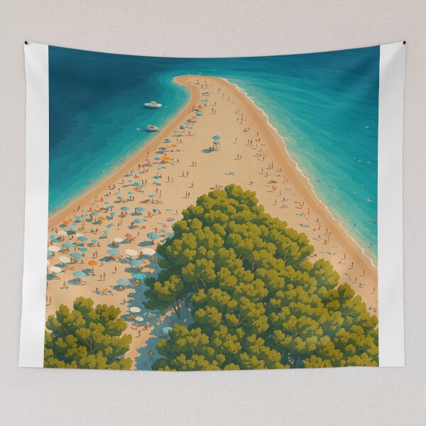 Item preview, Bol - Croatia Travel poster designed and sold by TravelMarvel.