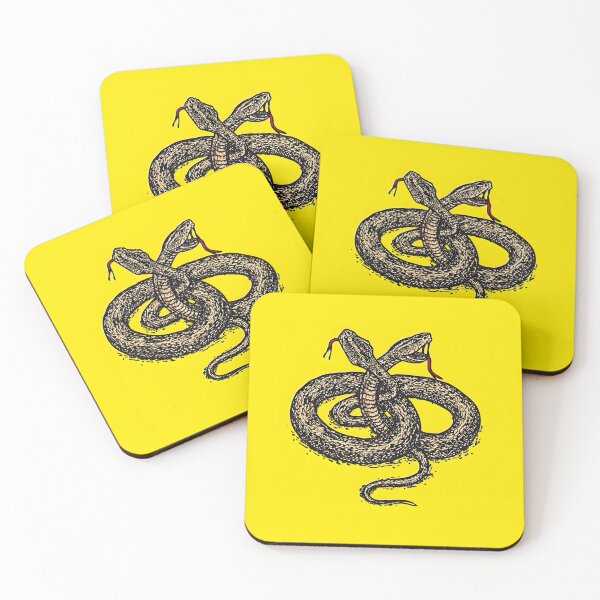 Item preview, 2 tangled rattle snakes designed and sold by Nikoprapra.