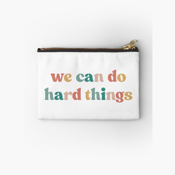 Item preview, We Can Do Hard Things, Inspirational  designed and sold by faridman.
