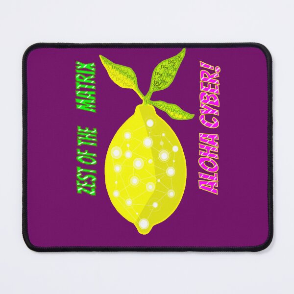 Item preview, Cyber Lemon Zest of the Matrix Neon Art designed and sold by Felia001.