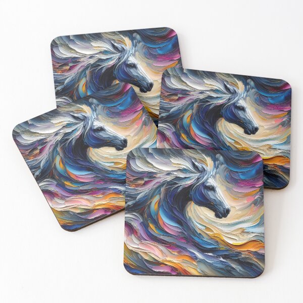 Item preview, Colorful Horse designed and sold by Visual Nomad Club.