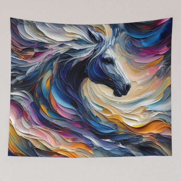 Item preview, Colorful Horse designed and sold by Visual Nomad Club.