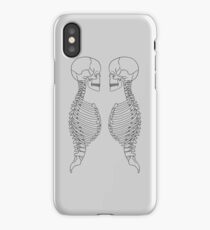 Skeleton Profile iPhone Case