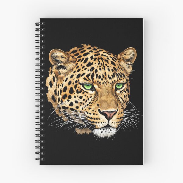 Item preview, Leopard's head at an angle designed and sold by leilazarus.