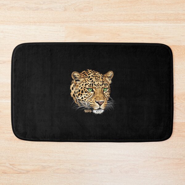 Item preview, Leopard's head at an angle designed and sold by leilazarus.
