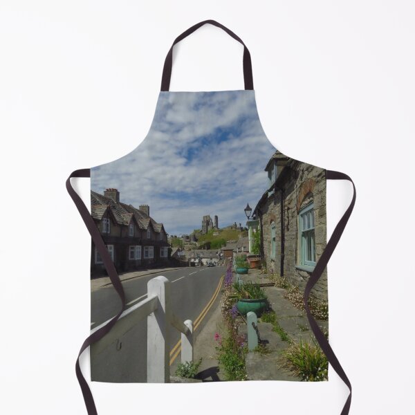 Item preview, Village Scene, Corfe Castle, Dorset designed and sold by wiggyofipswich.