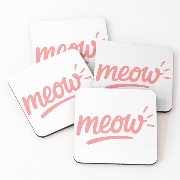 Item preview, Meow Fun Pink Text Design  designed and sold by FarieArt.