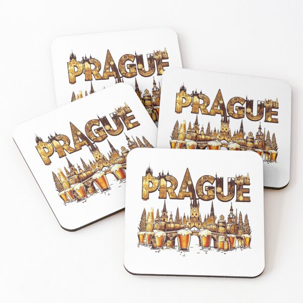 Item preview, PRAGUE Bohemian Brew Capital Travel, Aestetic, Trendy,Reloaded, Viral Drop 2025 designed and sold by Imaginarium of Chaos falcon88 .