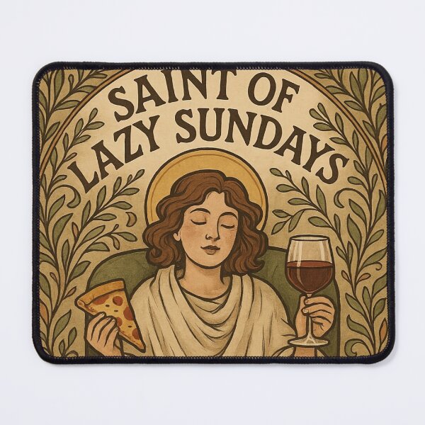 Item preview, Saint of Lazy Sundays designed and sold by TOSHA-Poland.
