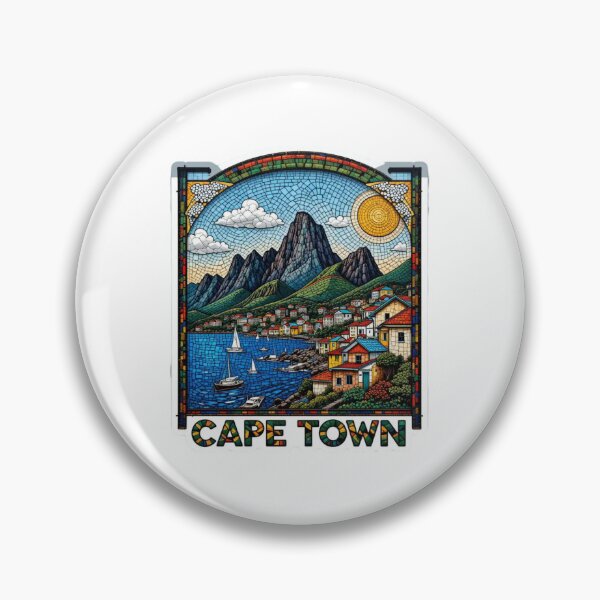 Item preview, Cape Town – Mountain Spirit Mosaic Vibes Reloaded-Viral Drop 2025 designed and sold by Imaginarium of Chaos falcon88 .