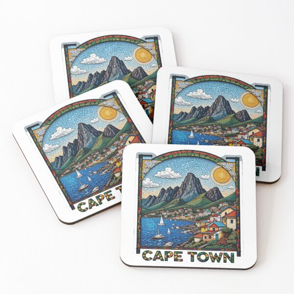 Item preview, Cape Town – Mountain Spirit Mosaic Vibes Reloaded-Viral Drop 2025 designed and sold by Imaginarium of Chaos falcon88 .