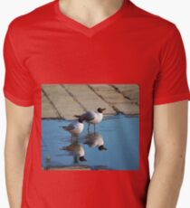 Puddle water, so refreshing Men's V-Neck T-Shirt