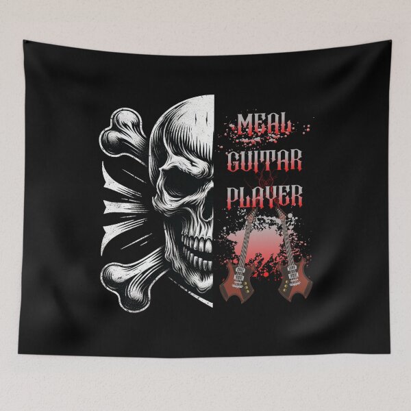 Item preview, METAL GUITAR PLAYER designed and sold by AJCIShop.