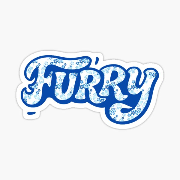Item preview, Furry Floral Text designed and sold by FarieArt.