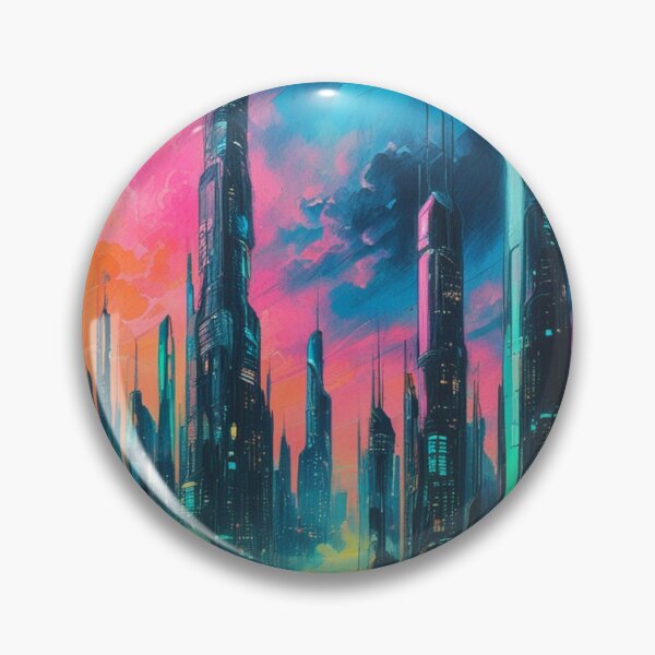 Item preview, City of Surreal Colors designed and sold by saly55887.