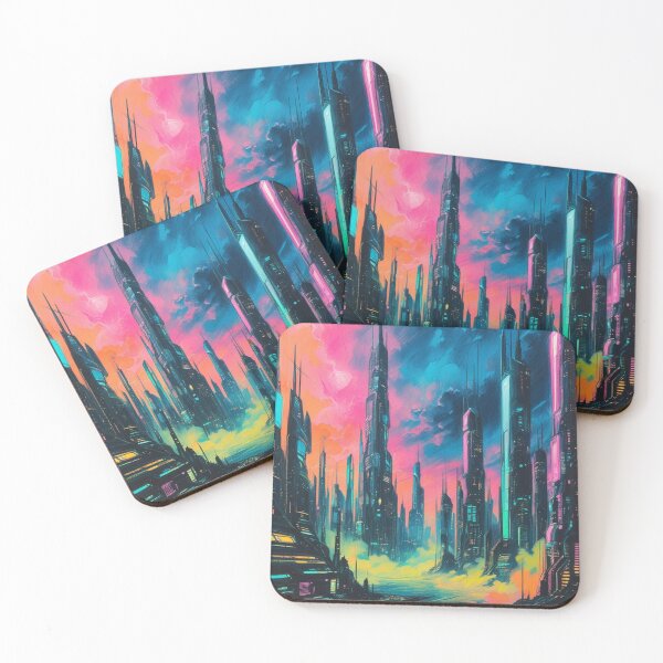 Item preview, City of Surreal Colors designed and sold by saly55887.
