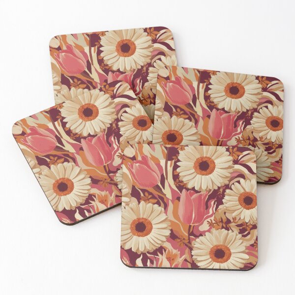 Item preview, Captivating retro floral seamless pattern designed and sold by MiraCleAI.