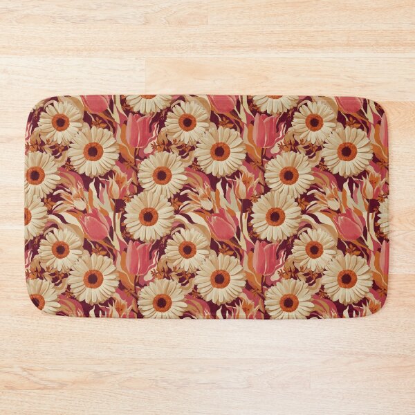 Item preview, Captivating retro floral seamless pattern designed and sold by MiraCleAI.