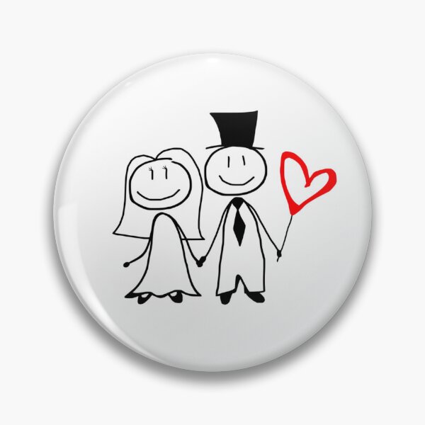 Item preview, Wedding Couple Holding Red Heart designed and sold by PioneerX1.