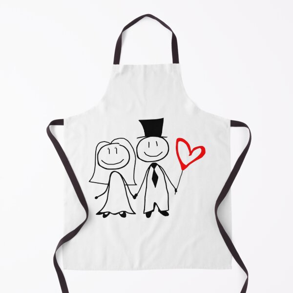 Item preview, Wedding Couple Holding Red Heart designed and sold by PioneerX1.