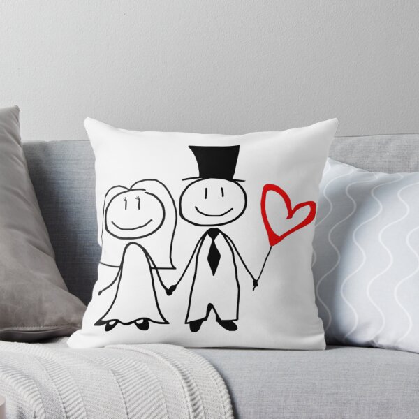 Item preview, Wedding Couple Holding Red Heart designed and sold by PioneerX1.