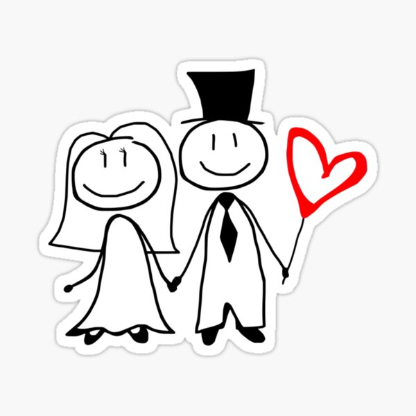 Item preview, Wedding Couple Holding Red Heart designed and sold by PioneerX1.