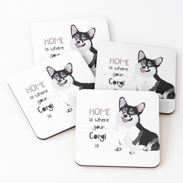 Item preview, Home Is Where Your Corgi Is designed and sold by UtArt.