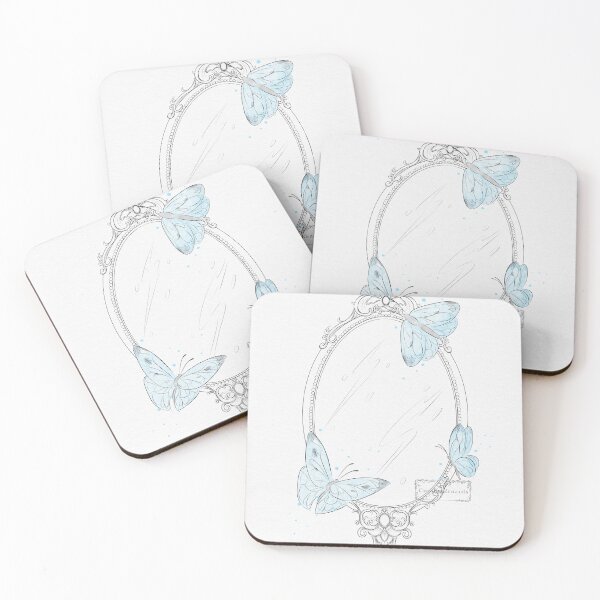 Item preview, Morpho mirror designed and sold by CoralieRenards.
