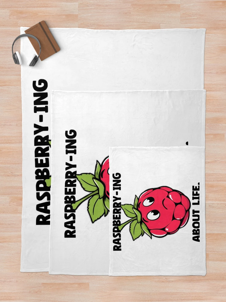 Thumbnail 5 of 6, Throw Blanket, The Reflective Raspberry designed and sold by allogy.
