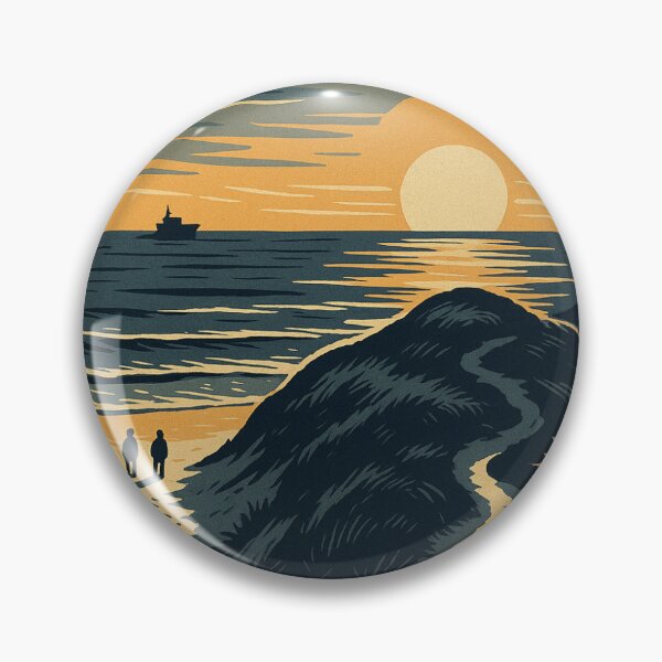 Item preview, Retro beach sunset designed and sold by AchimKos.