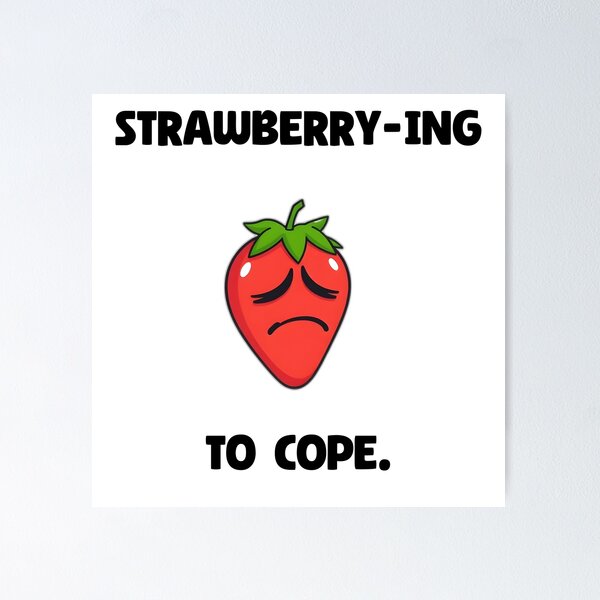 Item preview, Strawberry Struggles designed and sold by allogy.