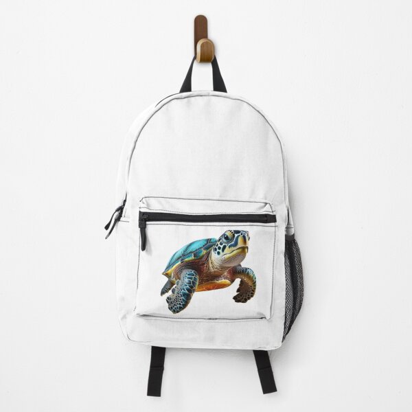 Item preview, Colorful Green Turtle Swimming in WatersColorful Green Turtle Swimming designed and sold by MiraCleAI.