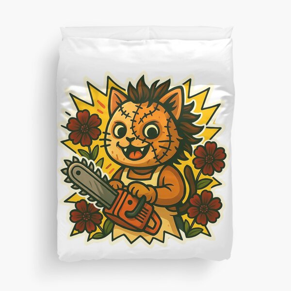 Item preview, Leatherface kitty designed and sold by GlitchBaby.