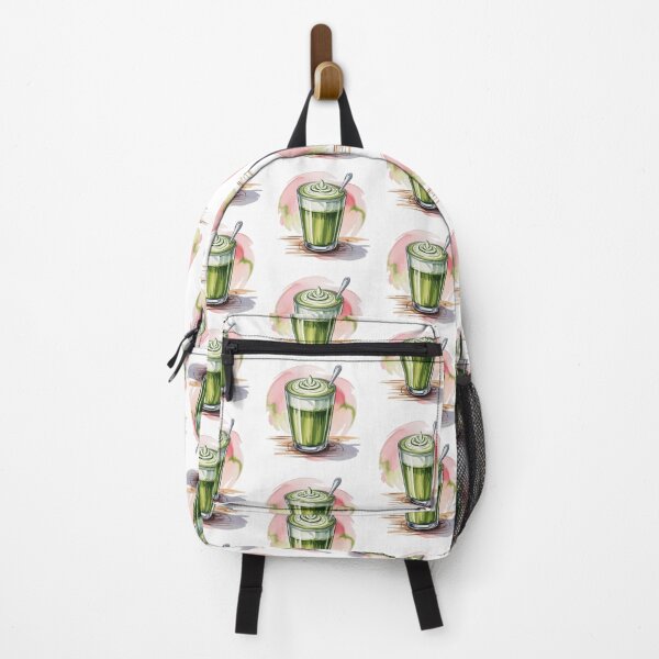 Item preview, Watercolor Matcha Latte designed and sold by ArtQueen777.