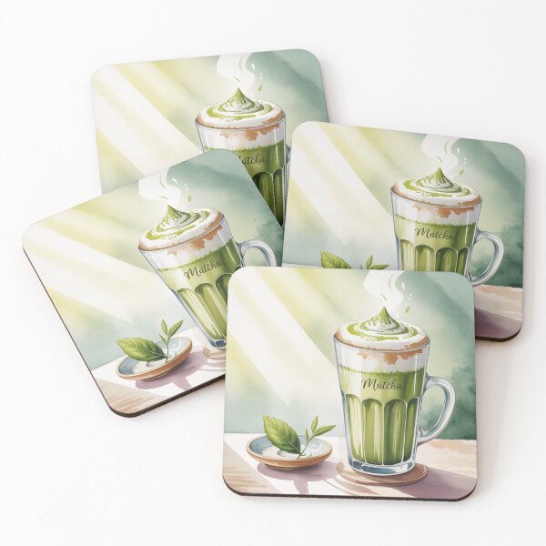 Item preview, Watercolor Matcha designed and sold by ArtQueen777.