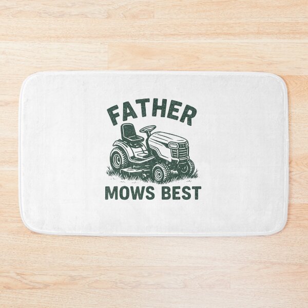 Item preview, Father Mows Best Retro Green Style designed and sold by Arfurneauxt.