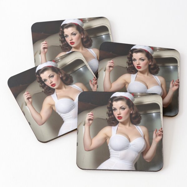 Item preview, 1940s Female Milk Man Pin Up designed and sold by MissSaylor.
