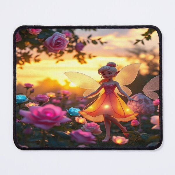 Item preview, Mystical Bloom – Glowing Roses at Sunset designed and sold by FotoworldEdel.