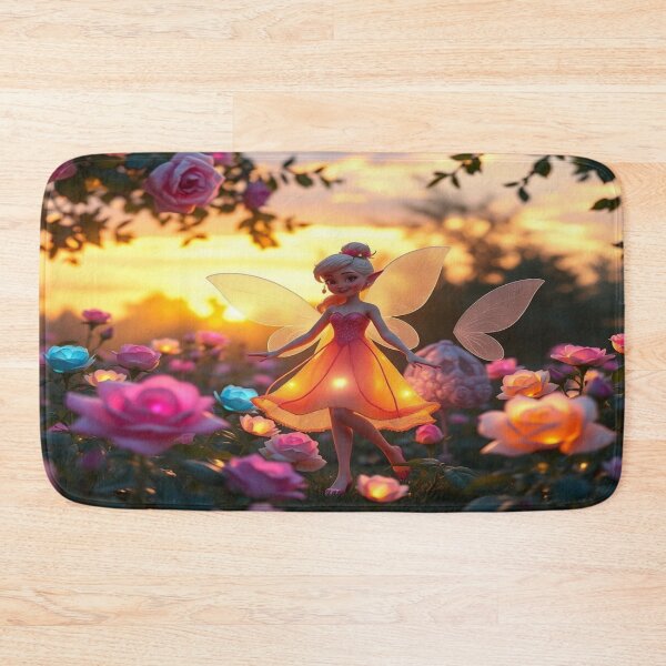 Artikelvorschau, Mystical Bloom – Glowing Roses at Sunset entworfen und verkauft von FotoworldEdel.