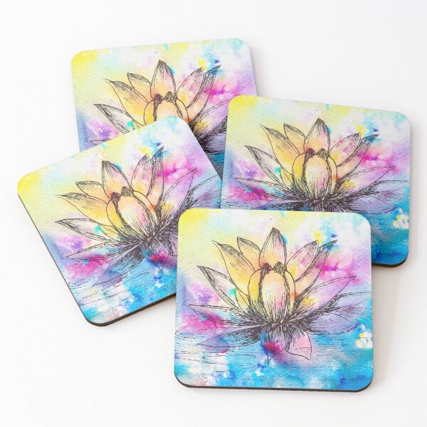 Item preview, lotus - be the pure and beautiful lotus that grows amongst the murky waters designed and sold by poojaPauArts.