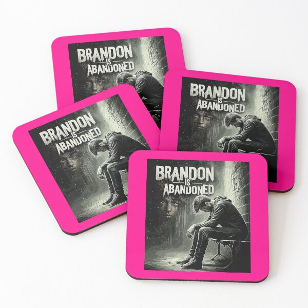 Item preview, Brandon Is Abandoned – Emotional Grunge Art for Loneliness, Mental Health, and Urban Sadness Aesthetic designed and sold by Just Meaningful.