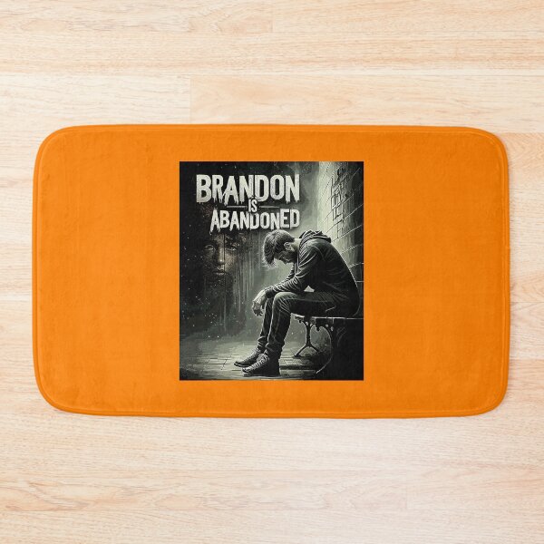 Item preview, Brandon Is Abandoned – Emotional Grunge Art for Loneliness, Mental Health, and Urban Sadness Aesthetic designed and sold by Just Meaningful.